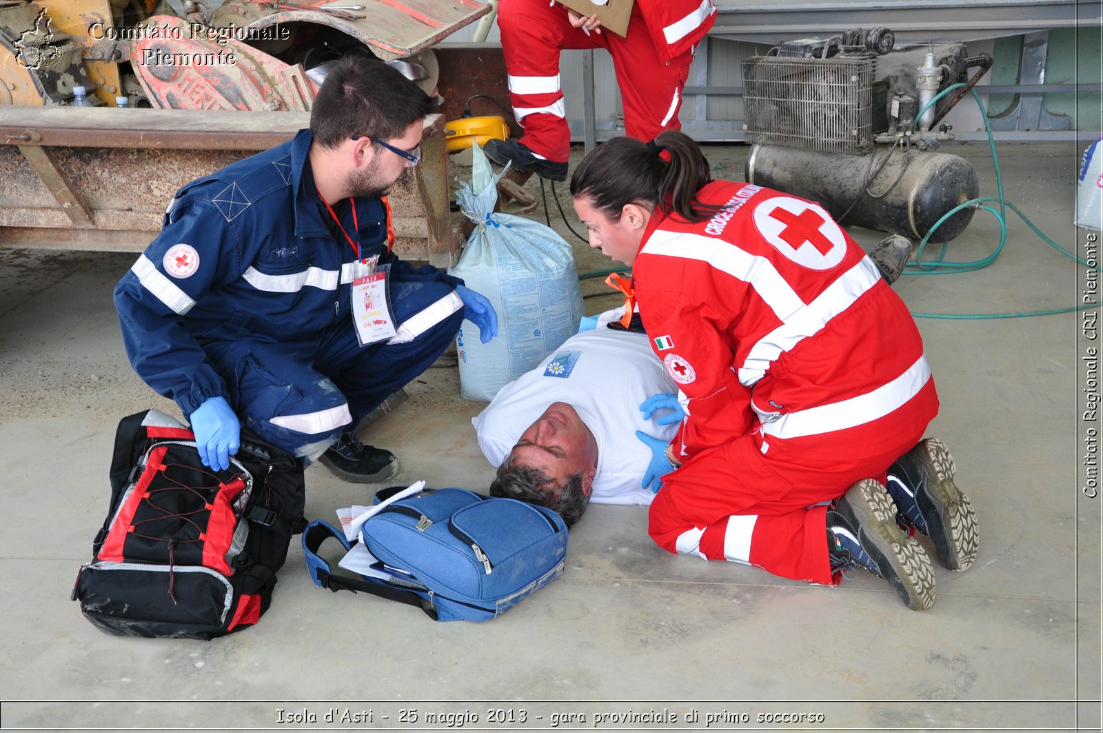 Isola d'Asti - 25 maggio 2013 - gara provinciale di primo soccorso - Croce Rossa Italiana - Comitato Regionale del Piemonte