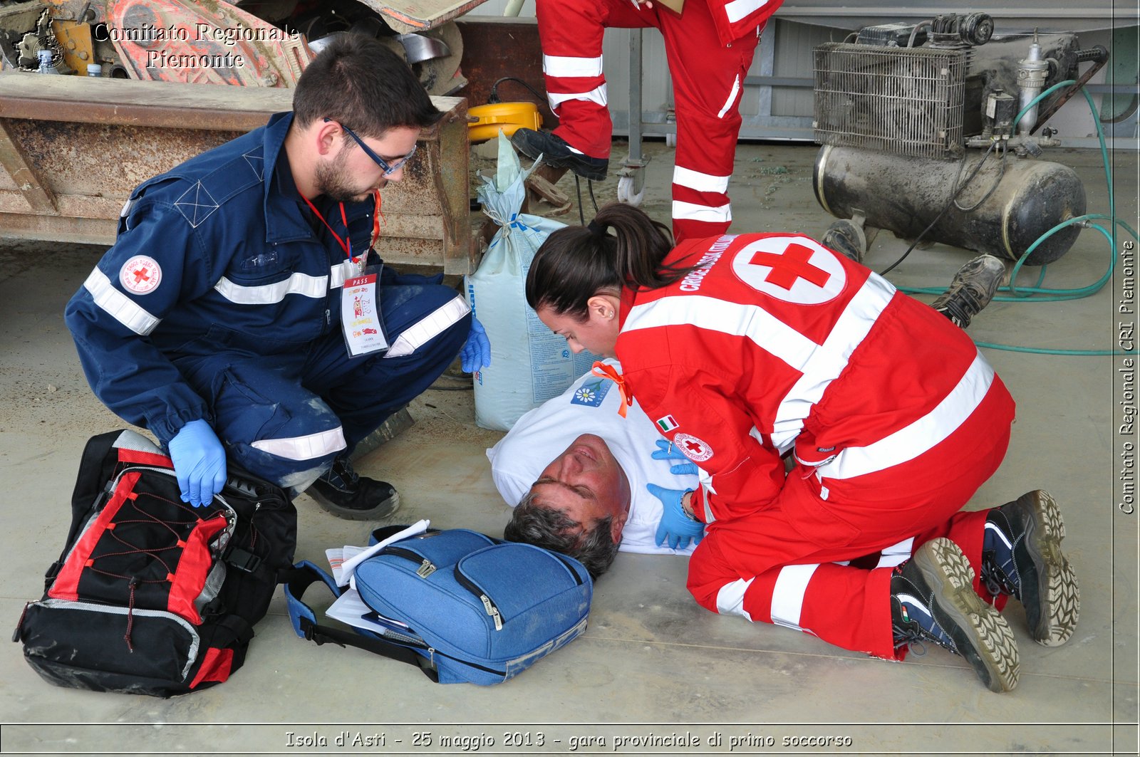 Isola d'Asti - 25 maggio 2013 - gara provinciale di primo soccorso - Croce Rossa Italiana - Comitato Regionale del Piemonte