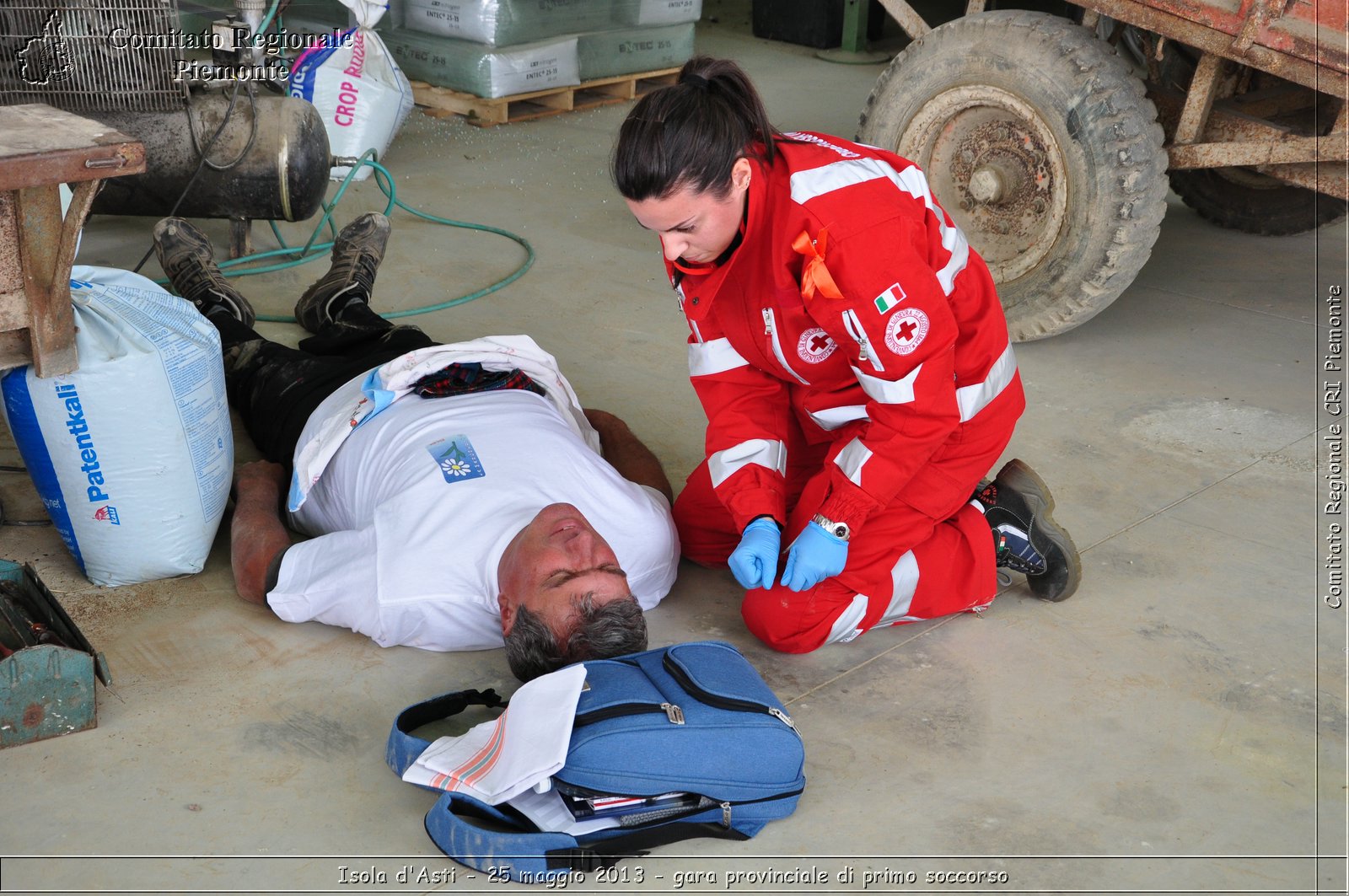 Isola d'Asti - 25 maggio 2013 - gara provinciale di primo soccorso - Croce Rossa Italiana - Comitato Regionale del Piemonte