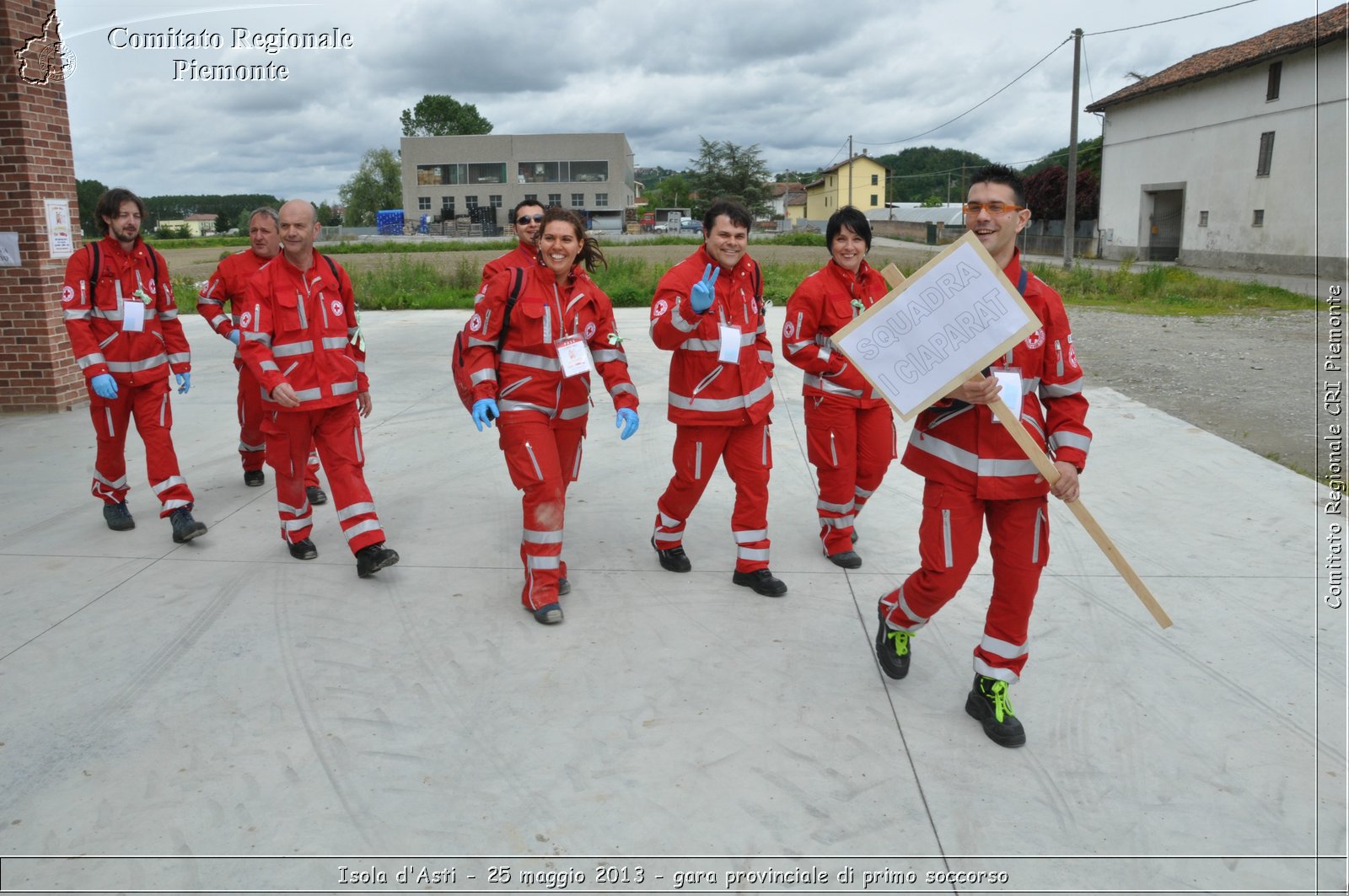 Isola d'Asti - 25 maggio 2013 - gara provinciale di primo soccorso - Croce Rossa Italiana - Comitato Regionale del Piemonte