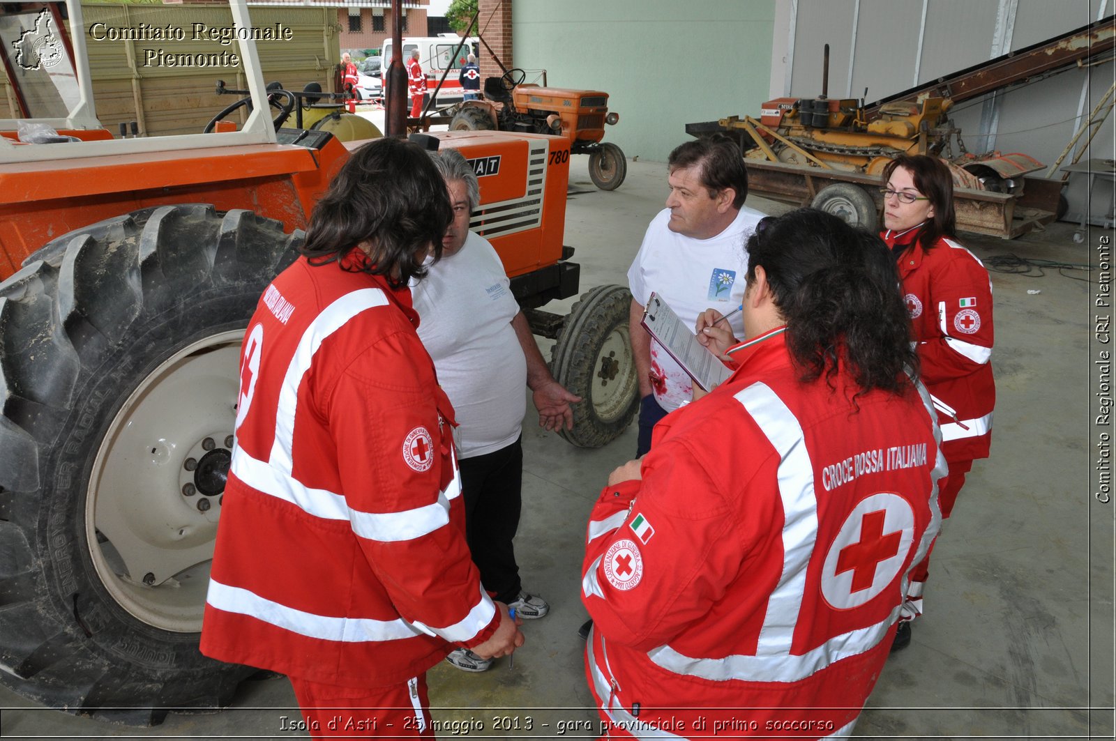 Isola d'Asti - 25 maggio 2013 - gara provinciale di primo soccorso - Croce Rossa Italiana - Comitato Regionale del Piemonte