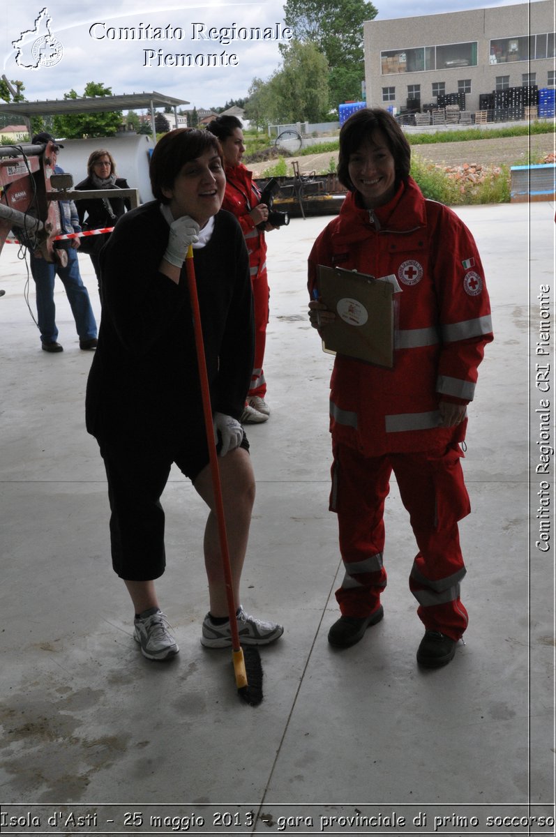 Isola d'Asti - 25 maggio 2013 - gara provinciale di primo soccorso - Croce Rossa Italiana - Comitato Regionale del Piemonte