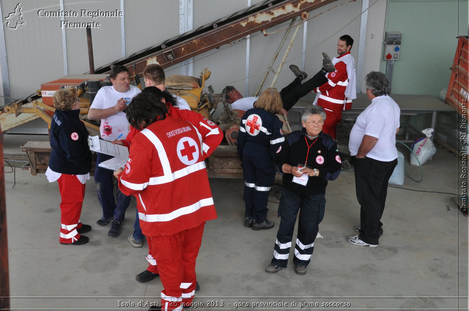 Isola d'Asti - 25 maggio 2013 - gara provinciale di primo soccorso - Croce Rossa Italiana - Comitato Regionale del Piemonte