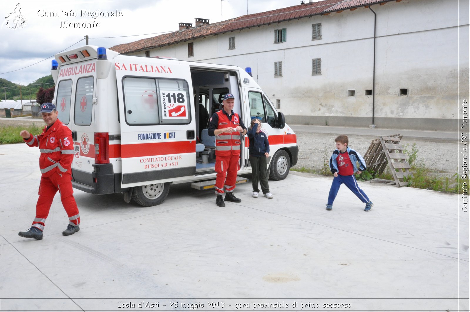 Isola d'Asti - 25 maggio 2013 - gara provinciale di primo soccorso - Croce Rossa Italiana - Comitato Regionale del Piemonte