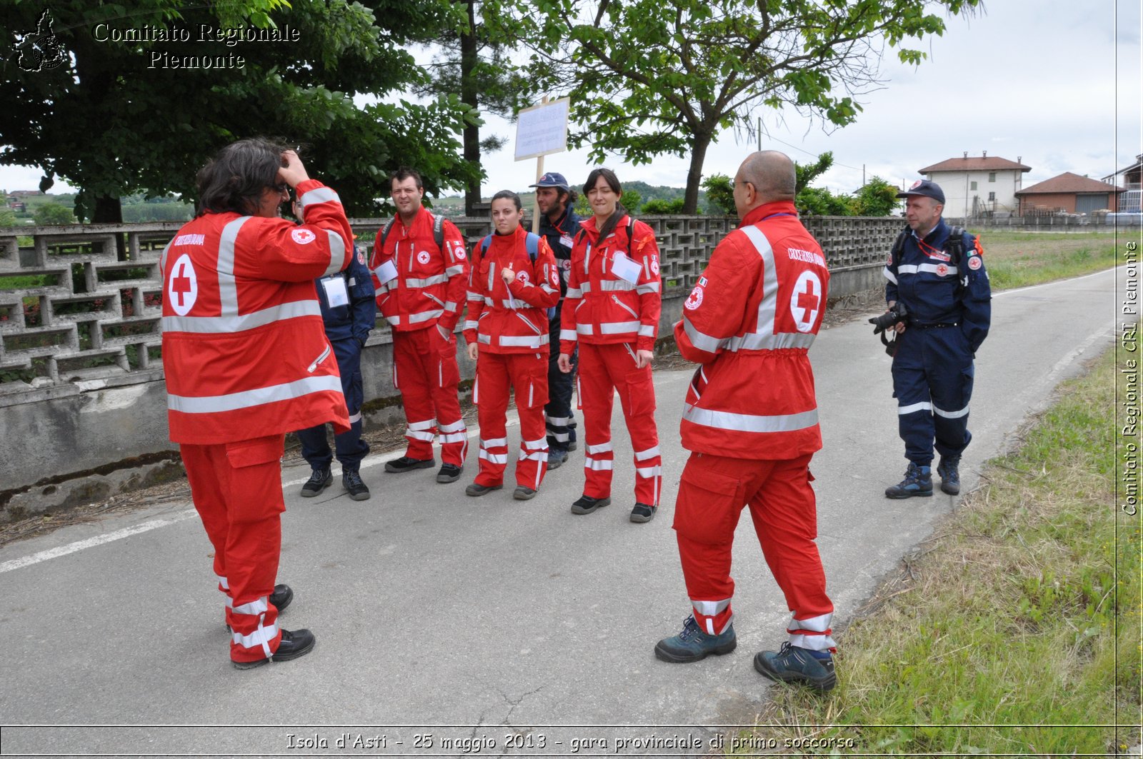 Isola d'Asti - 25 maggio 2013 - gara provinciale di primo soccorso - Croce Rossa Italiana - Comitato Regionale del Piemonte