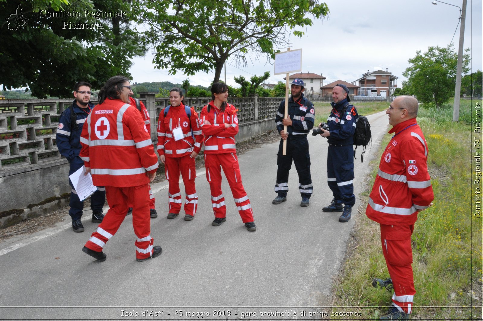 Isola d'Asti - 25 maggio 2013 - gara provinciale di primo soccorso - Croce Rossa Italiana - Comitato Regionale del Piemonte