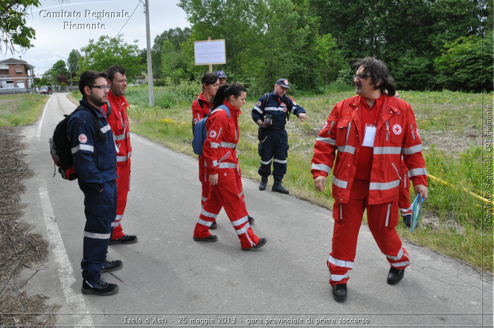 Isola d'Asti - 25 maggio 2013 - gara provinciale di primo soccorso - Croce Rossa Italiana - Comitato Regionale del Piemonte