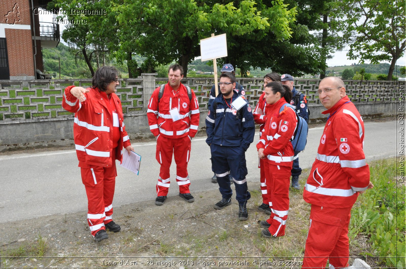 Isola d'Asti - 25 maggio 2013 - gara provinciale di primo soccorso - Croce Rossa Italiana - Comitato Regionale del Piemonte