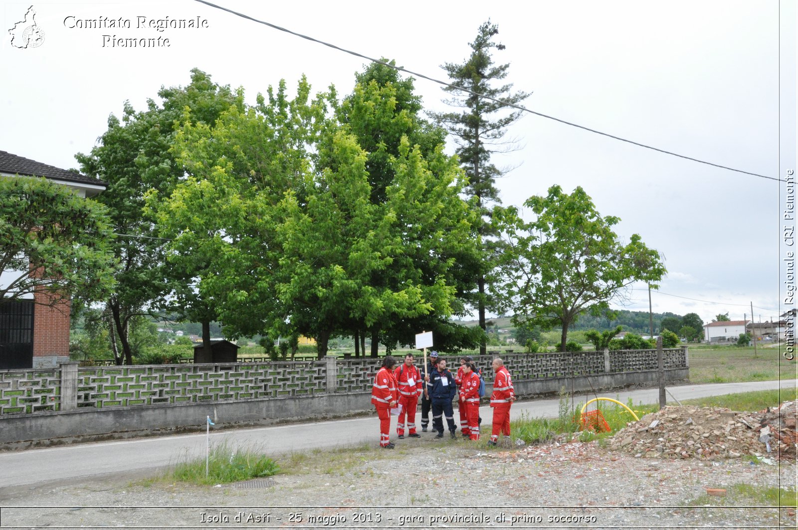 Isola d'Asti - 25 maggio 2013 - gara provinciale di primo soccorso - Croce Rossa Italiana - Comitato Regionale del Piemonte