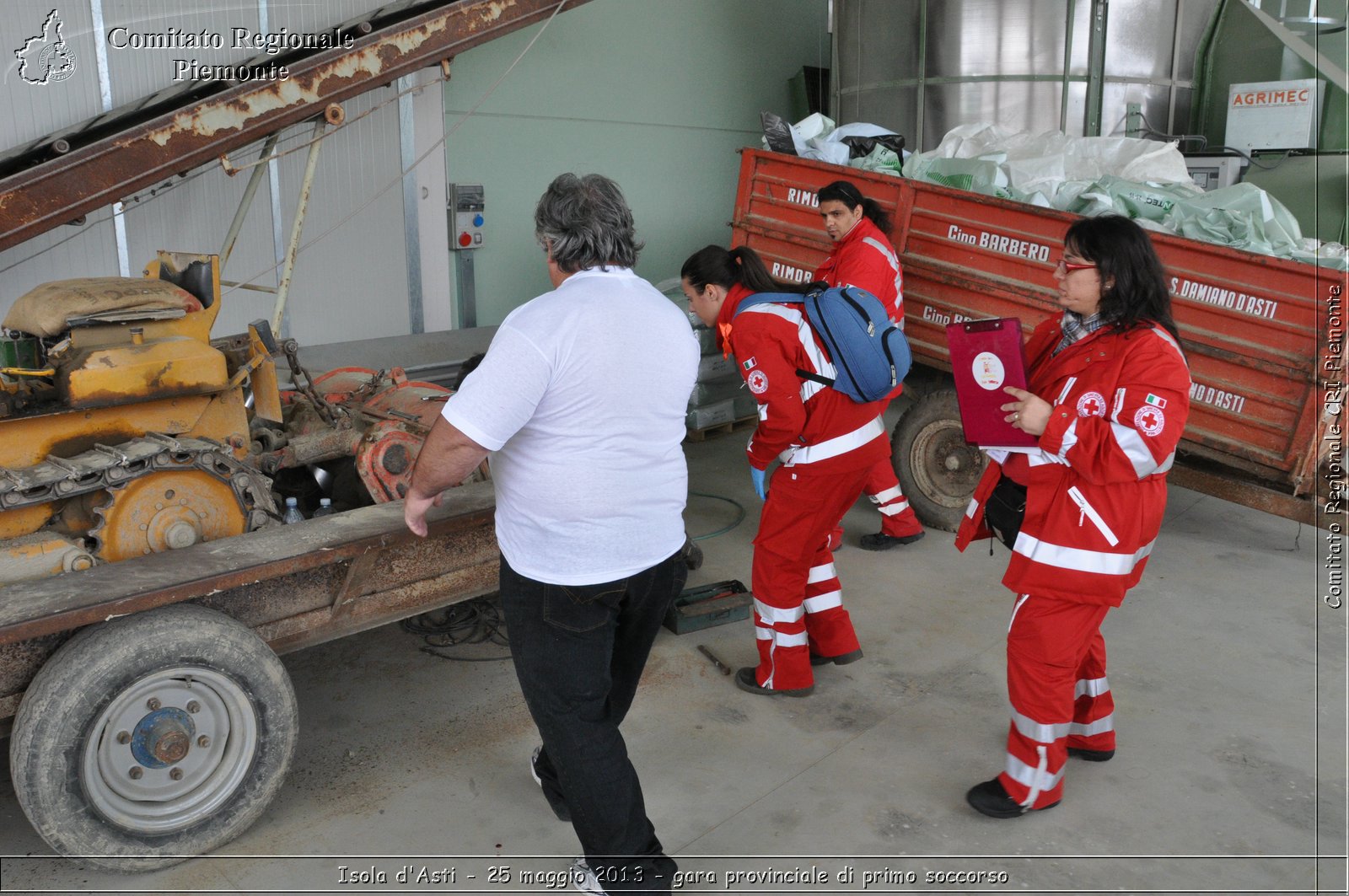 Isola d'Asti - 25 maggio 2013 - gara provinciale di primo soccorso - Croce Rossa Italiana - Comitato Regionale del Piemonte