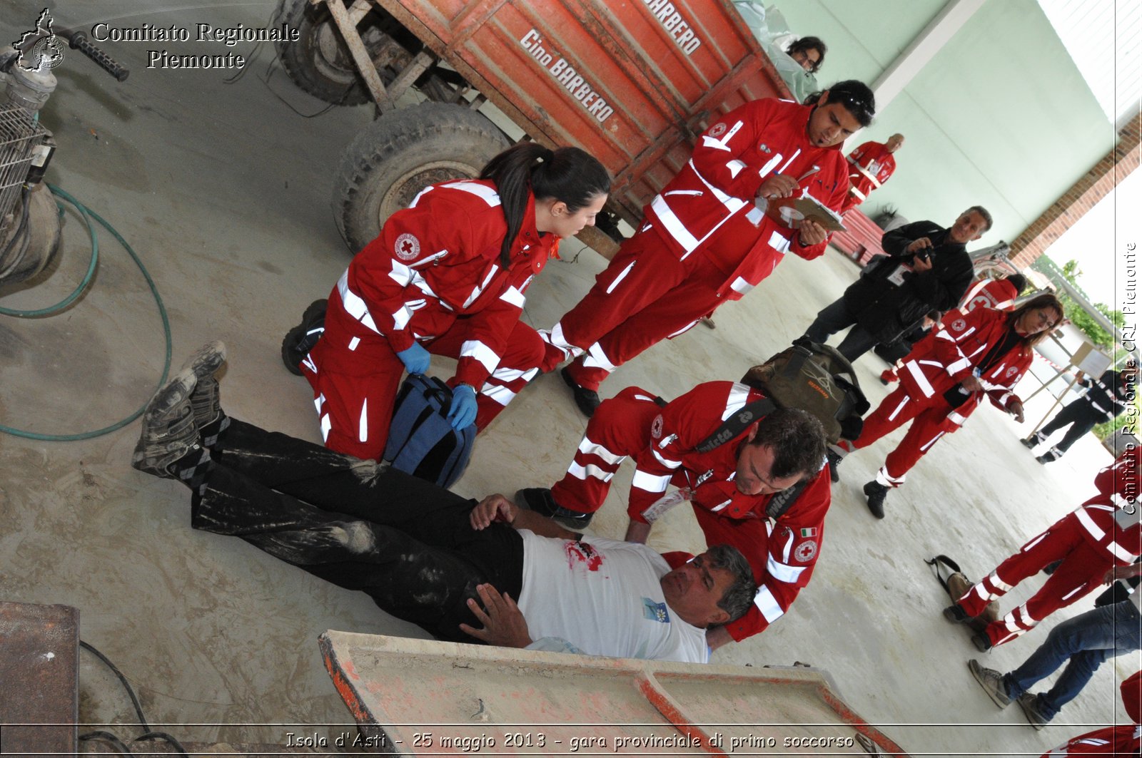 Isola d'Asti - 25 maggio 2013 - gara provinciale di primo soccorso - Croce Rossa Italiana - Comitato Regionale del Piemonte