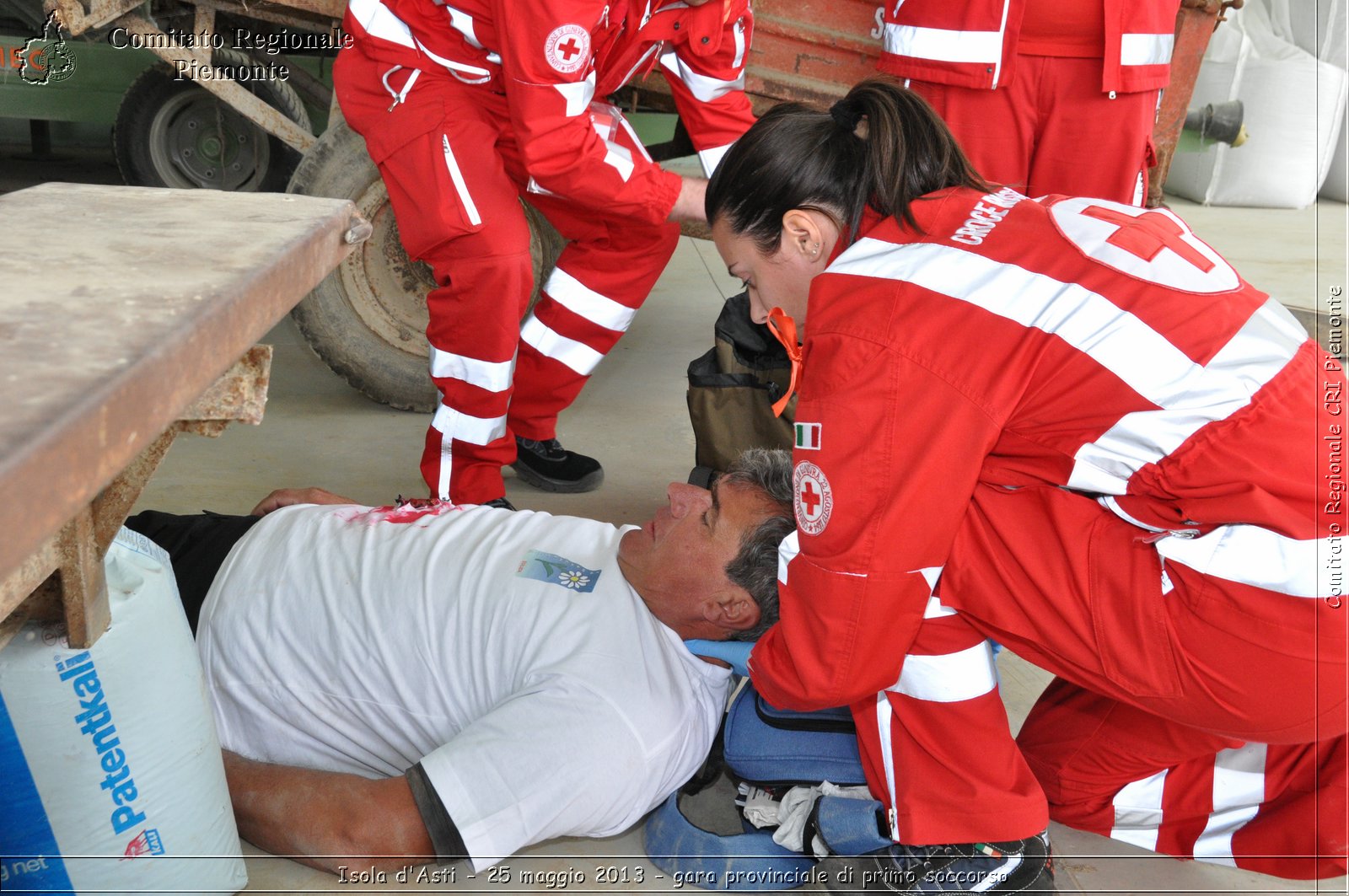 Isola d'Asti - 25 maggio 2013 - gara provinciale di primo soccorso - Croce Rossa Italiana - Comitato Regionale del Piemonte