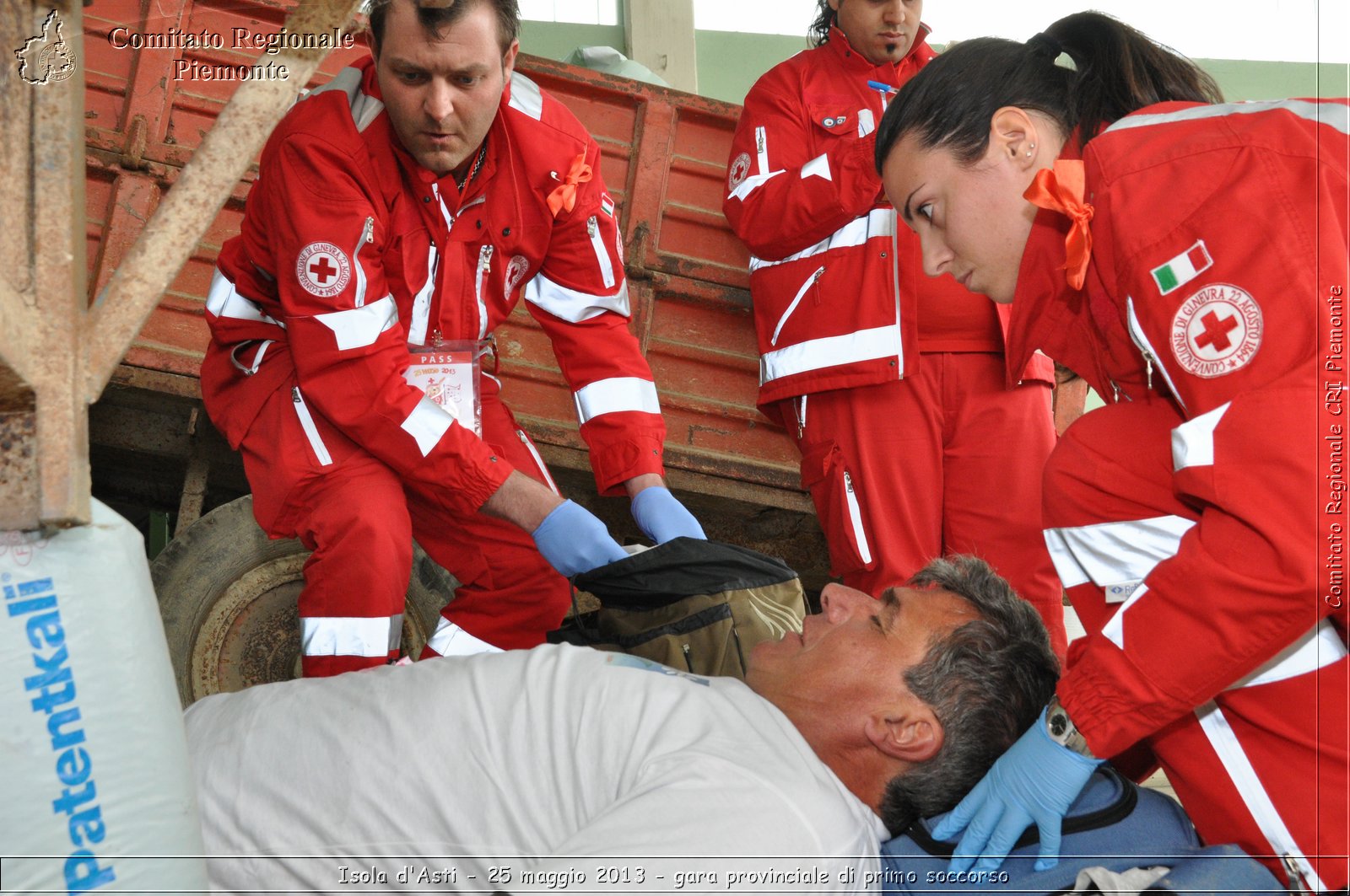 Isola d'Asti - 25 maggio 2013 - gara provinciale di primo soccorso - Croce Rossa Italiana - Comitato Regionale del Piemonte