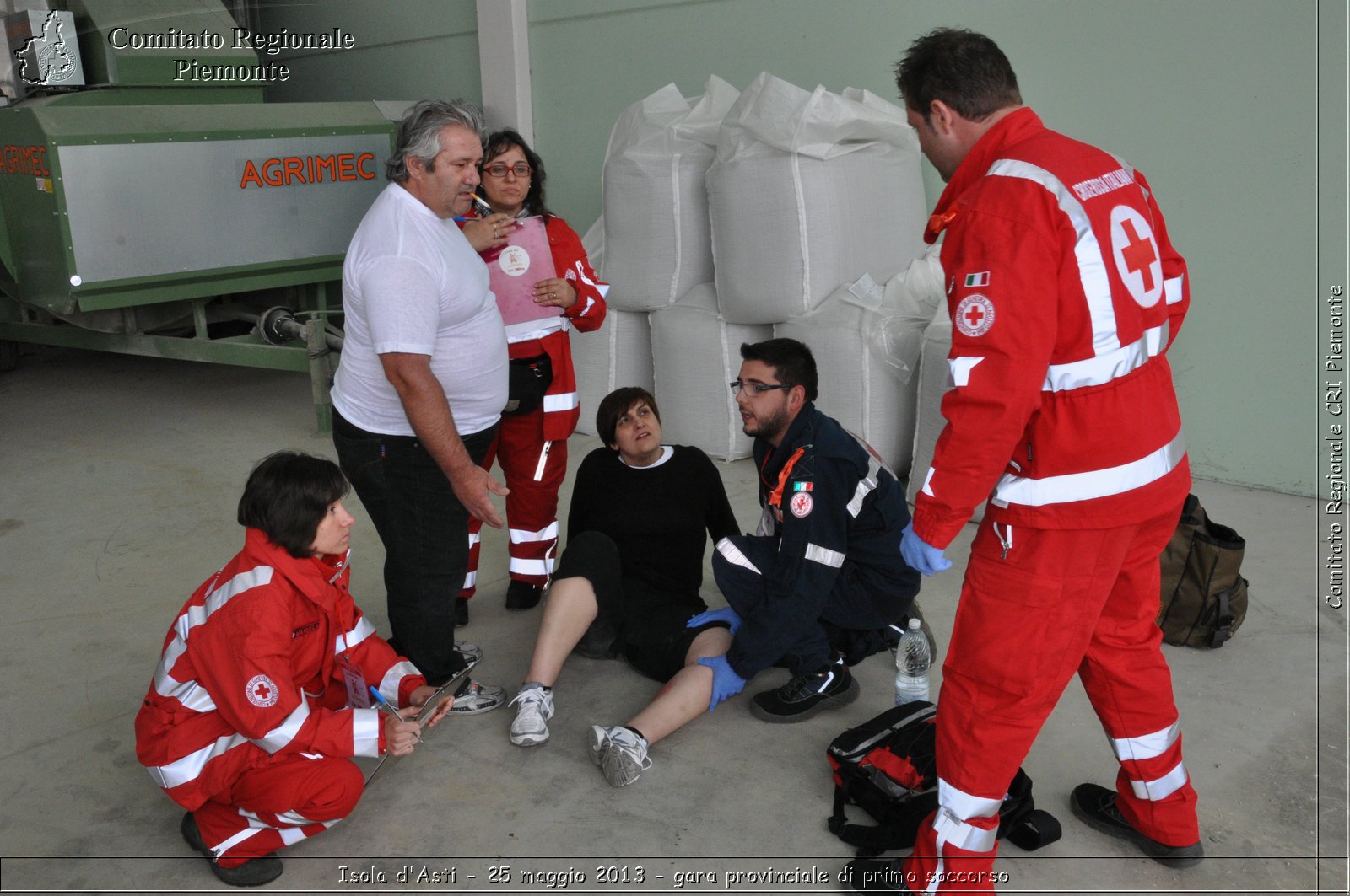 Isola d'Asti - 25 maggio 2013 - gara provinciale di primo soccorso - Croce Rossa Italiana - Comitato Regionale del Piemonte