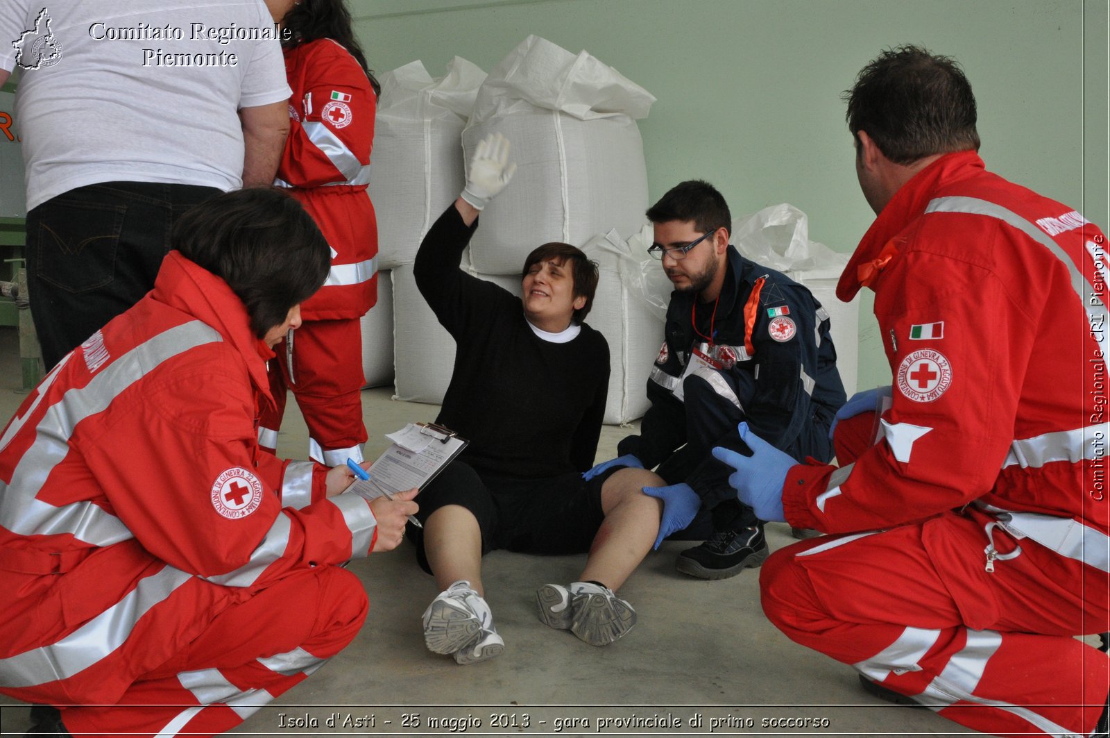 Isola d'Asti - 25 maggio 2013 - gara provinciale di primo soccorso - Croce Rossa Italiana - Comitato Regionale del Piemonte