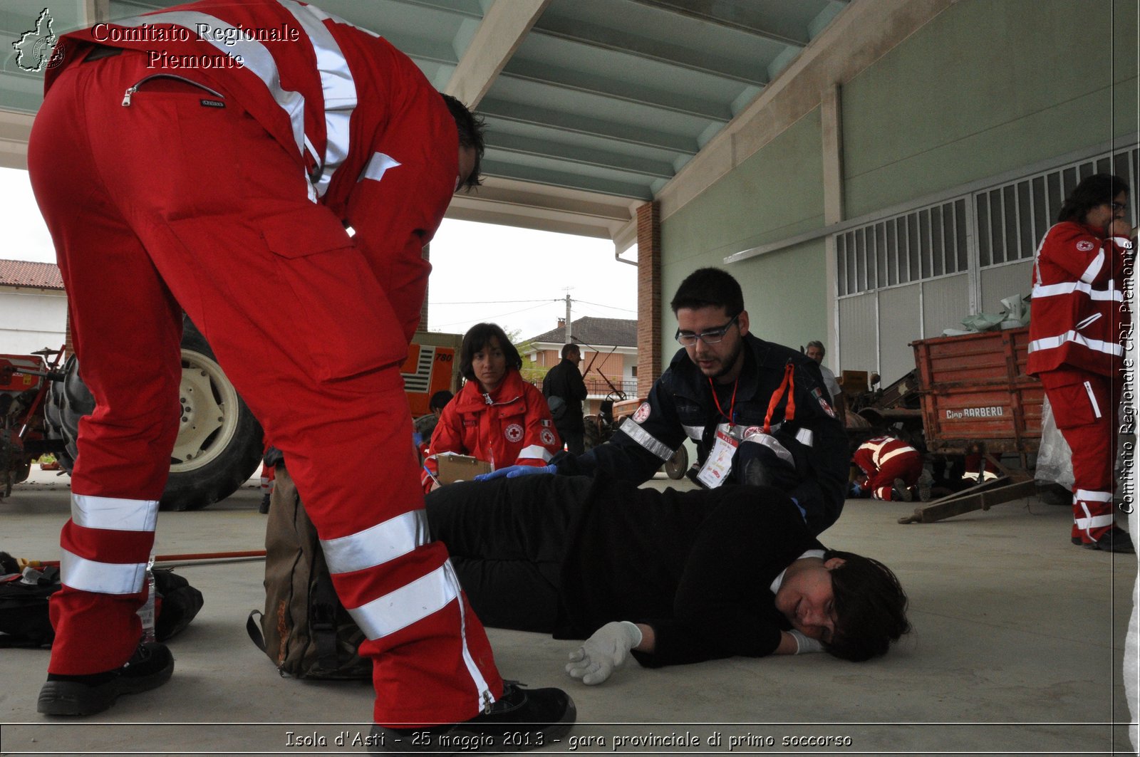 Isola d'Asti - 25 maggio 2013 - gara provinciale di primo soccorso - Croce Rossa Italiana - Comitato Regionale del Piemonte