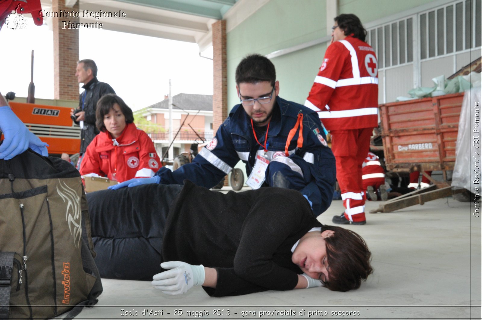 Isola d'Asti - 25 maggio 2013 - gara provinciale di primo soccorso - Croce Rossa Italiana - Comitato Regionale del Piemonte