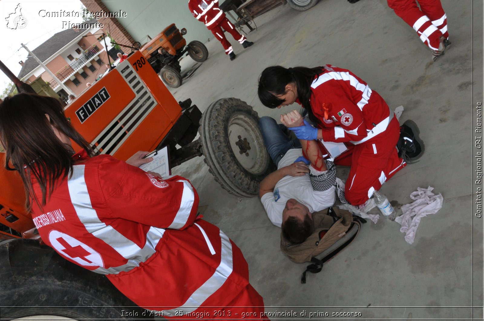 Isola d'Asti - 25 maggio 2013 - gara provinciale di primo soccorso - Croce Rossa Italiana - Comitato Regionale del Piemonte