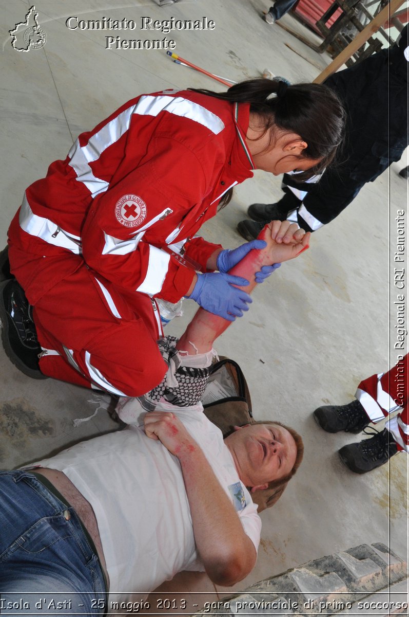 Isola d'Asti - 25 maggio 2013 - gara provinciale di primo soccorso - Croce Rossa Italiana - Comitato Regionale del Piemonte