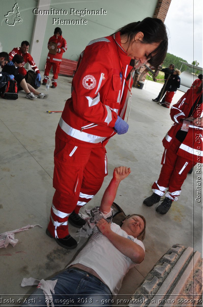 Isola d'Asti - 25 maggio 2013 - gara provinciale di primo soccorso - Croce Rossa Italiana - Comitato Regionale del Piemonte