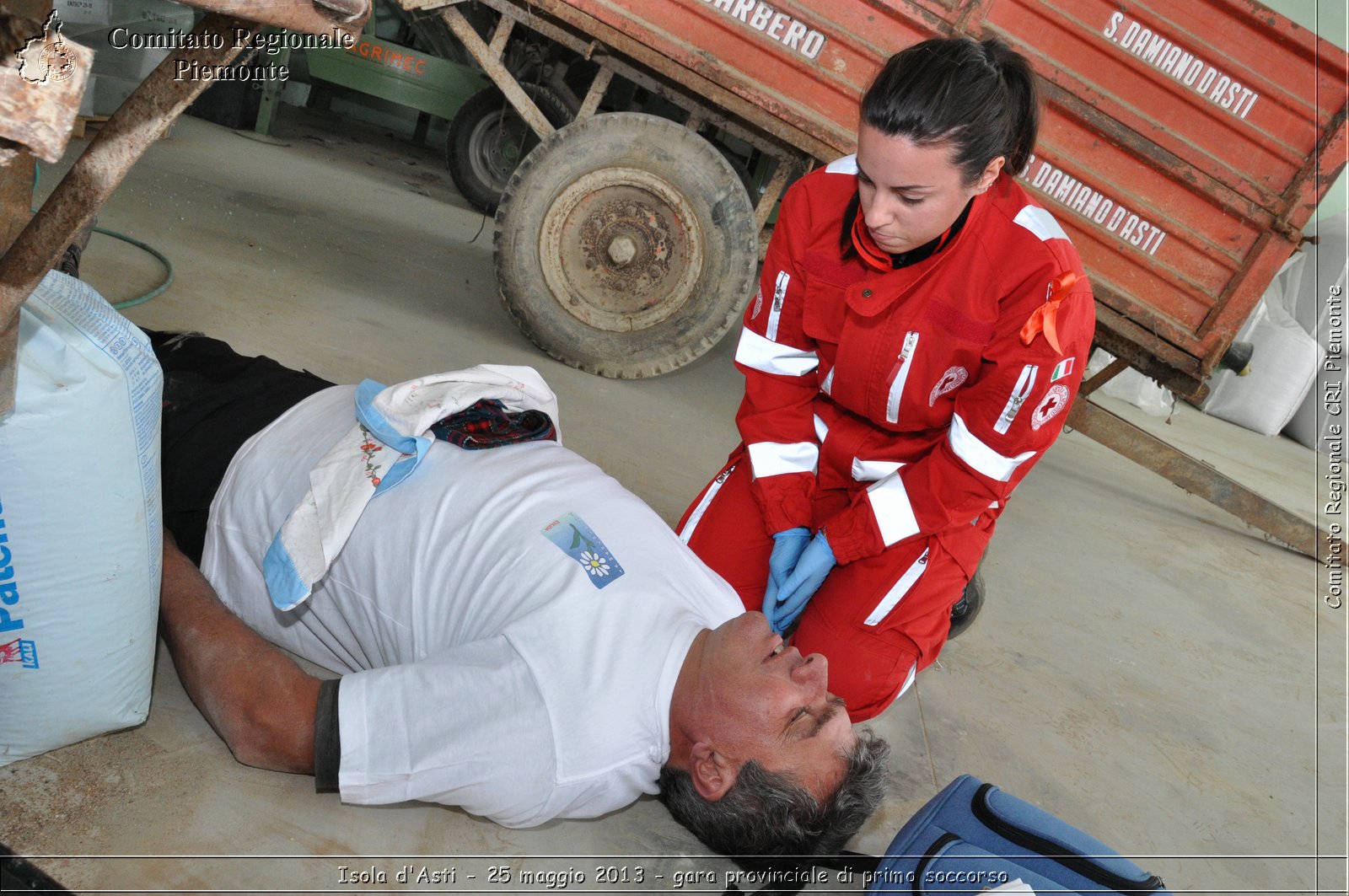 Isola d'Asti - 25 maggio 2013 - gara provinciale di primo soccorso - Croce Rossa Italiana - Comitato Regionale del Piemonte