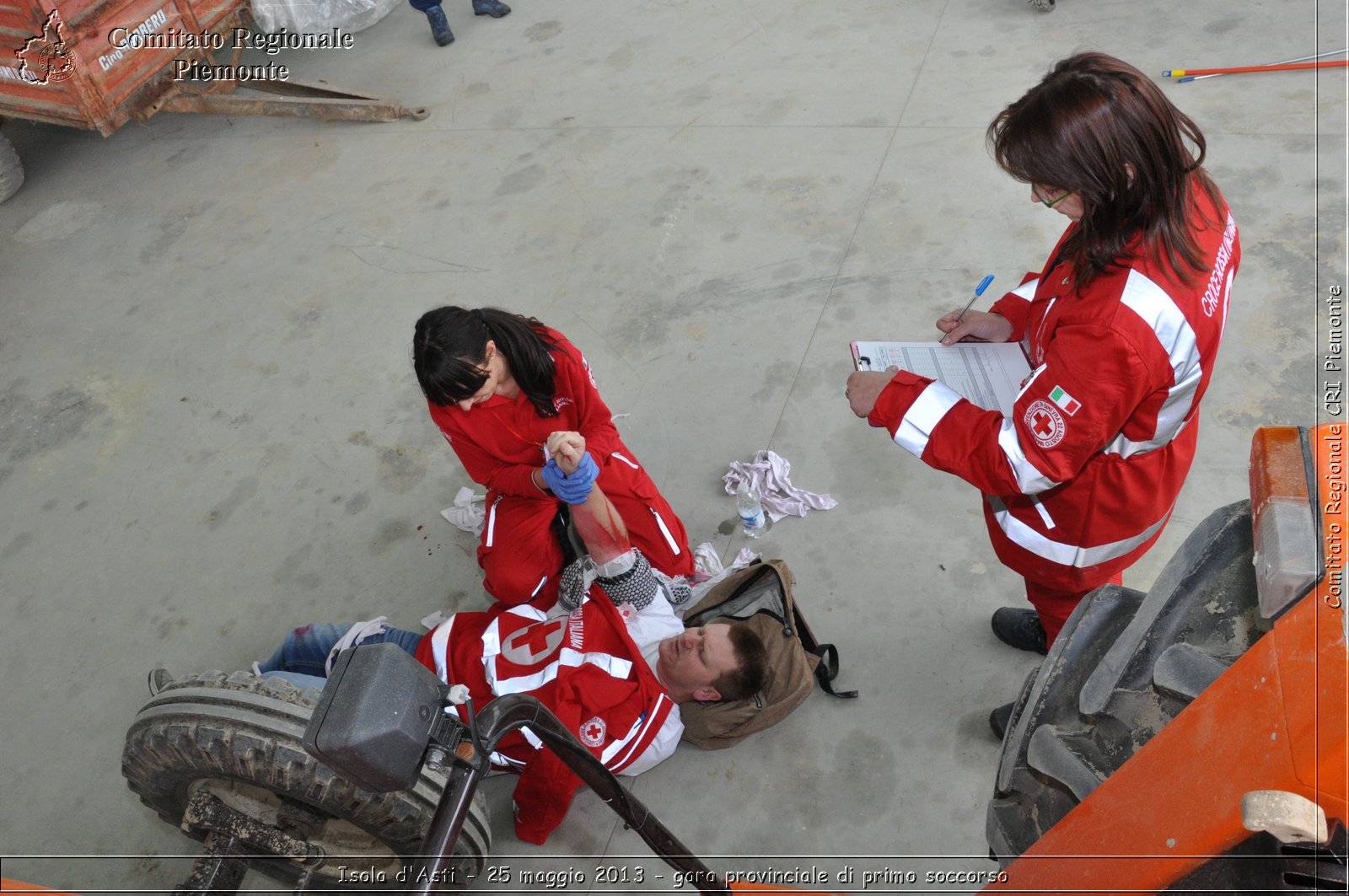 Isola d'Asti - 25 maggio 2013 - gara provinciale di primo soccorso - Croce Rossa Italiana - Comitato Regionale del Piemonte