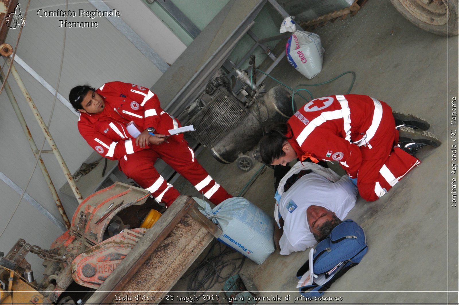 Isola d'Asti - 25 maggio 2013 - gara provinciale di primo soccorso - Croce Rossa Italiana - Comitato Regionale del Piemonte