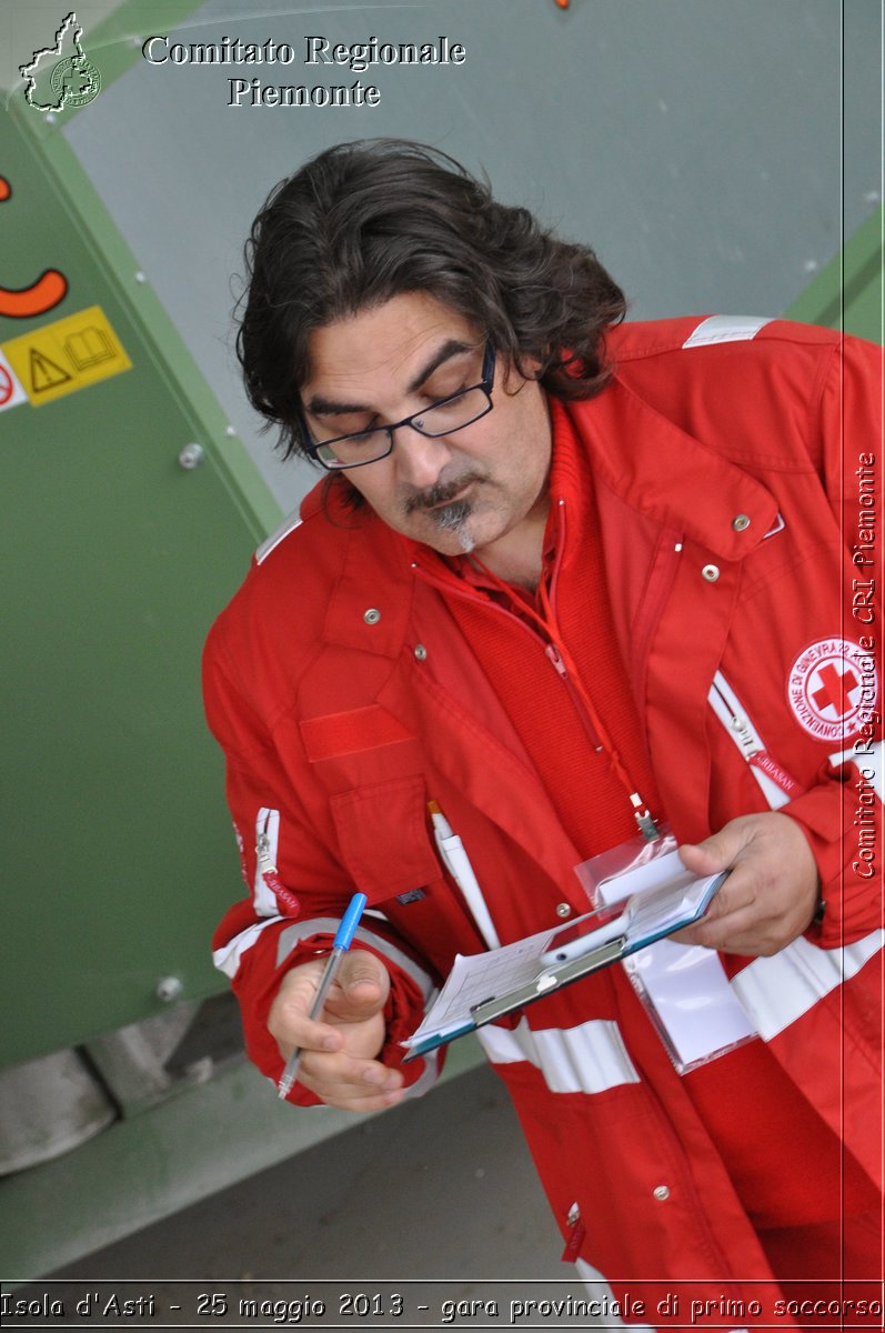 Isola d'Asti - 25 maggio 2013 - gara provinciale di primo soccorso - Croce Rossa Italiana - Comitato Regionale del Piemonte