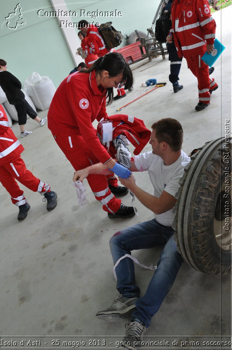 Isola d'Asti - 25 maggio 2013 - gara provinciale di primo soccorso - Croce Rossa Italiana - Comitato Regionale del Piemonte