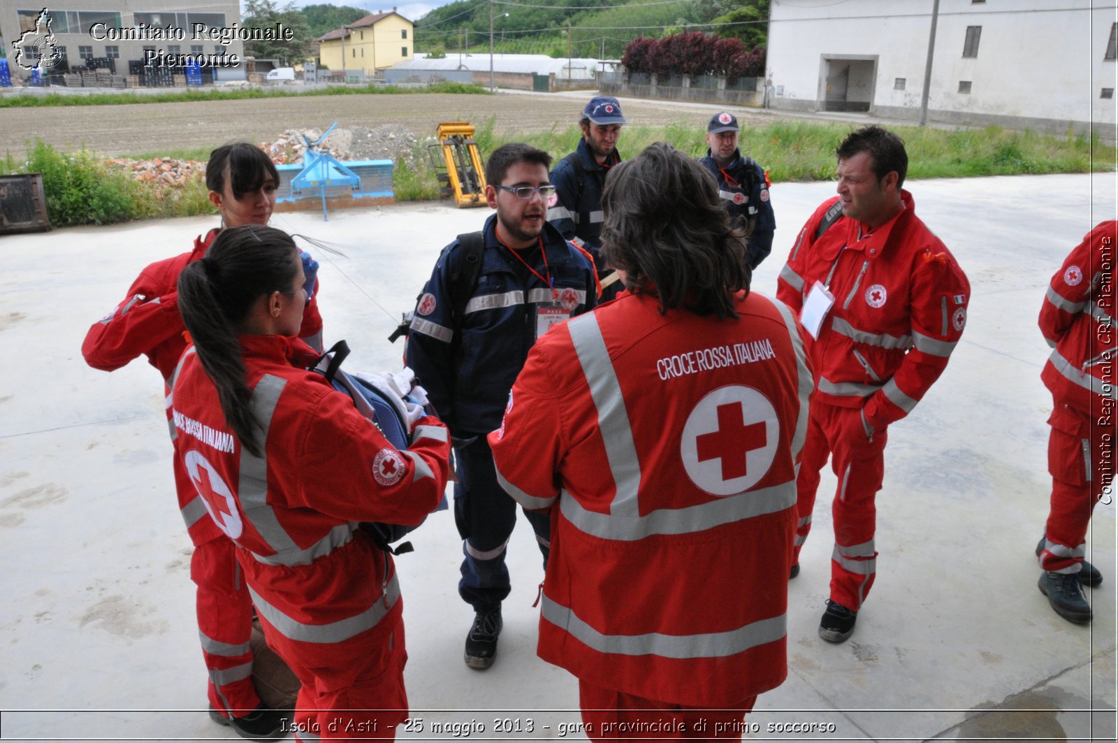 Isola d'Asti - 25 maggio 2013 - gara provinciale di primo soccorso - Croce Rossa Italiana - Comitato Regionale del Piemonte