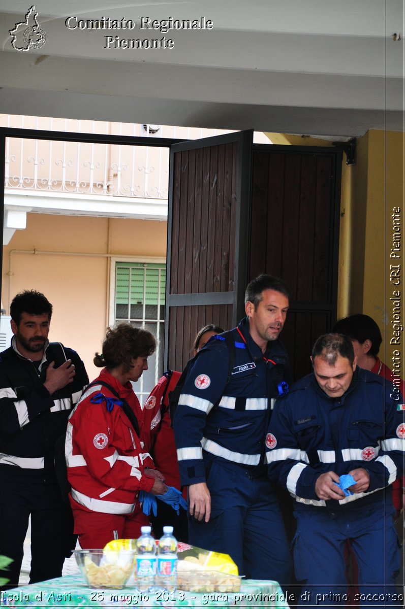 Isola d'Asti - 25 maggio 2013 - gara provinciale di primo soccorso - Croce Rossa Italiana - Comitato Regionale del Piemonte