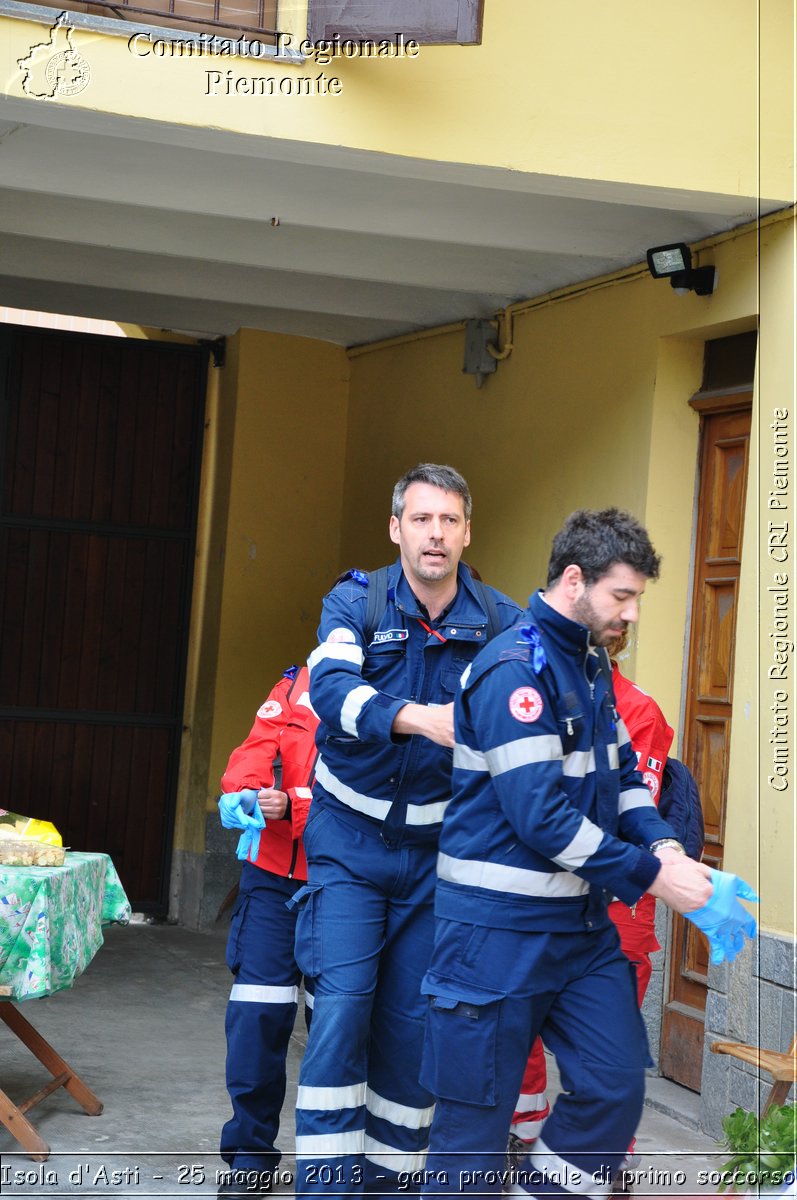 Isola d'Asti - 25 maggio 2013 - gara provinciale di primo soccorso - Croce Rossa Italiana - Comitato Regionale del Piemonte