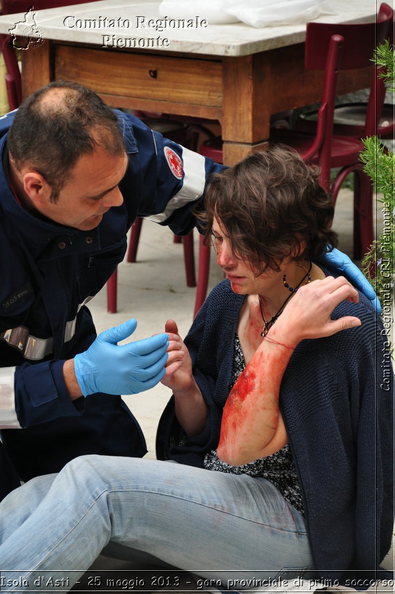 Isola d'Asti - 25 maggio 2013 - gara provinciale di primo soccorso - Croce Rossa Italiana - Comitato Regionale del Piemonte