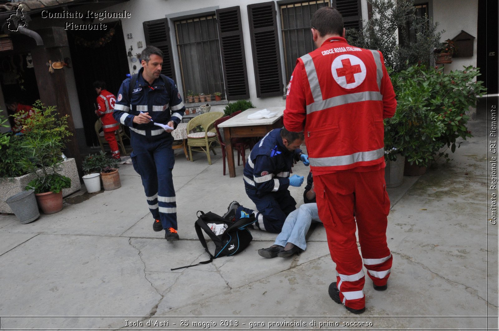 Isola d'Asti - 25 maggio 2013 - gara provinciale di primo soccorso - Croce Rossa Italiana - Comitato Regionale del Piemonte