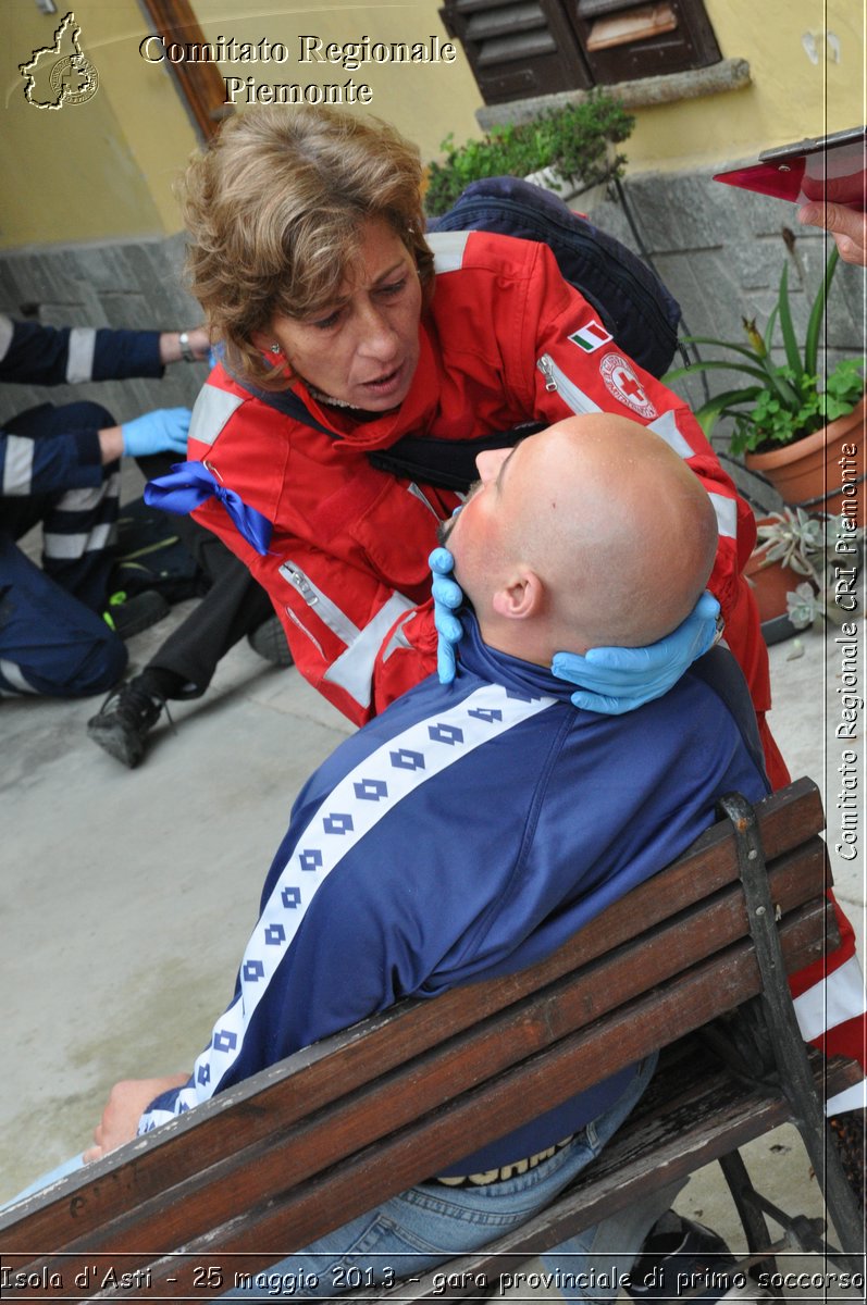 Isola d'Asti - 25 maggio 2013 - gara provinciale di primo soccorso - Croce Rossa Italiana - Comitato Regionale del Piemonte