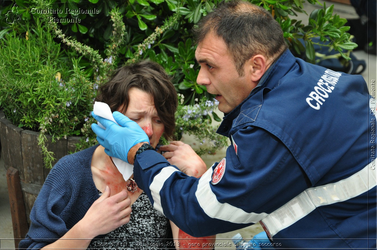 Isola d'Asti - 25 maggio 2013 - gara provinciale di primo soccorso - Croce Rossa Italiana - Comitato Regionale del Piemonte