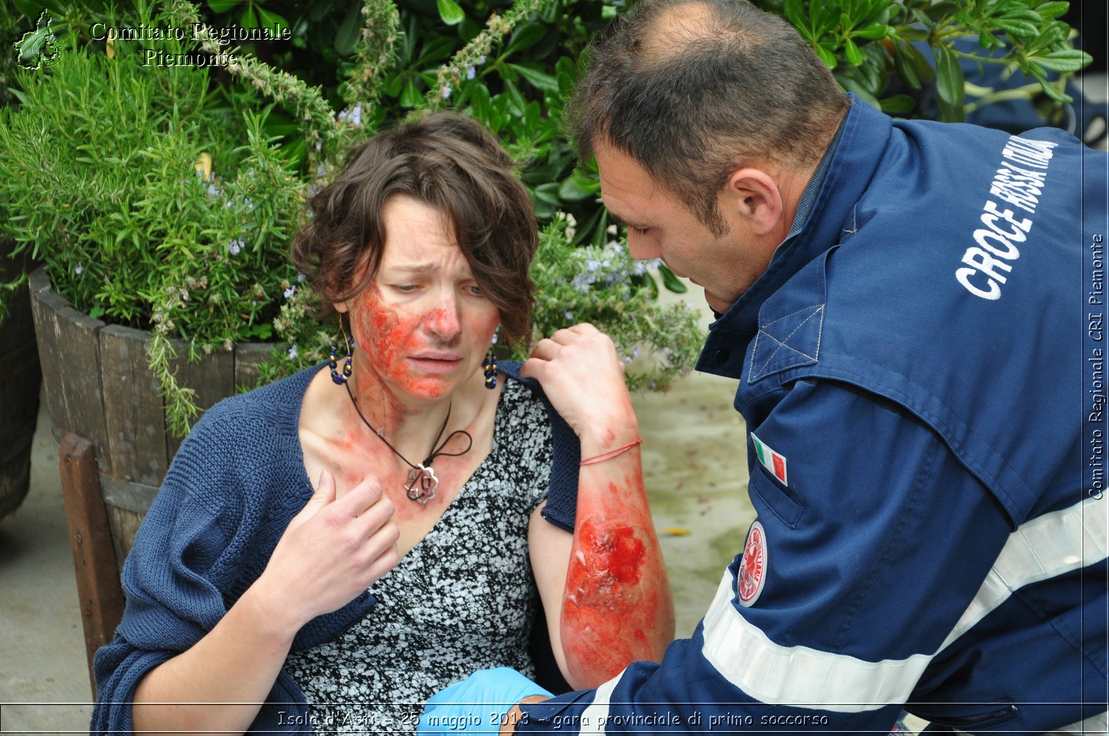 Isola d'Asti - 25 maggio 2013 - gara provinciale di primo soccorso - Croce Rossa Italiana - Comitato Regionale del Piemonte