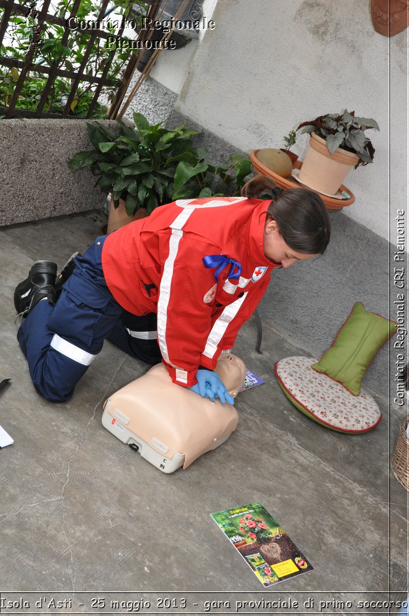 Isola d'Asti - 25 maggio 2013 - gara provinciale di primo soccorso - Croce Rossa Italiana - Comitato Regionale del Piemonte