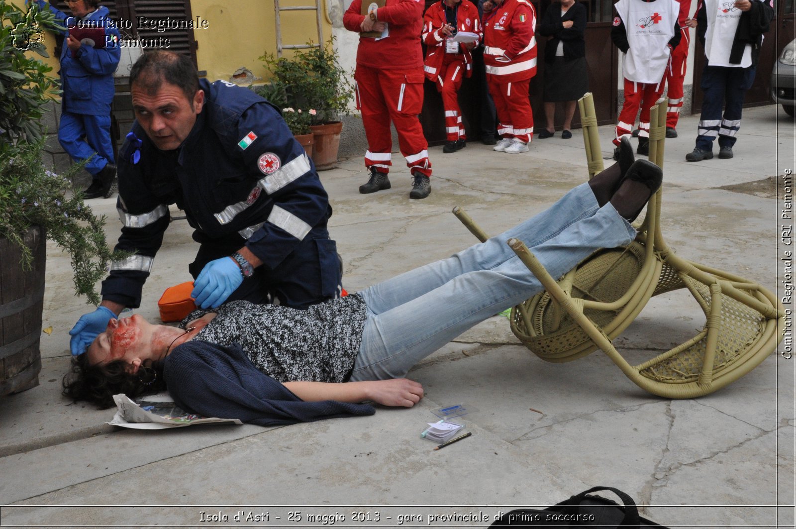 Isola d'Asti - 25 maggio 2013 - gara provinciale di primo soccorso - Croce Rossa Italiana - Comitato Regionale del Piemonte