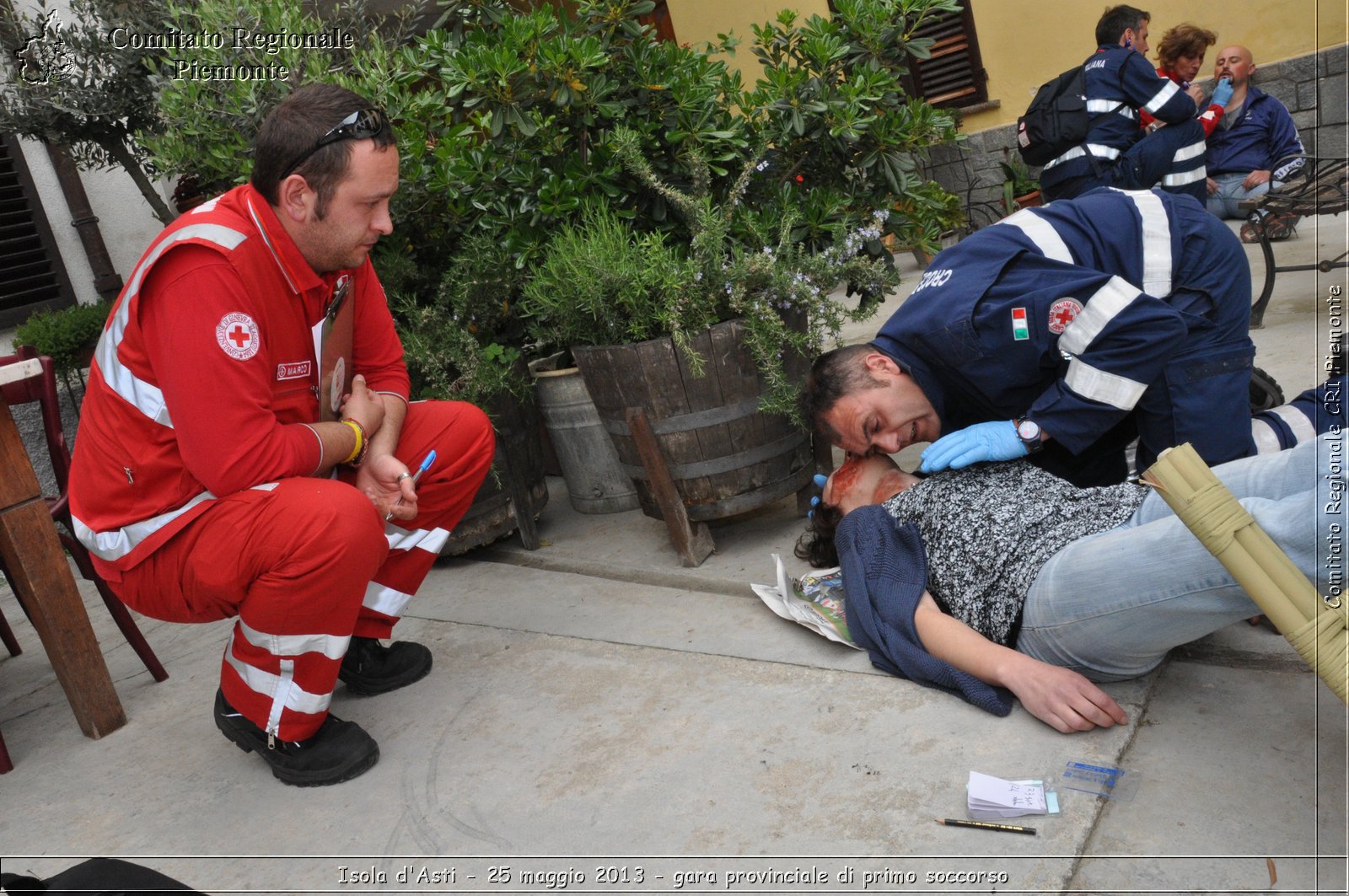 Isola d'Asti - 25 maggio 2013 - gara provinciale di primo soccorso - Croce Rossa Italiana - Comitato Regionale del Piemonte