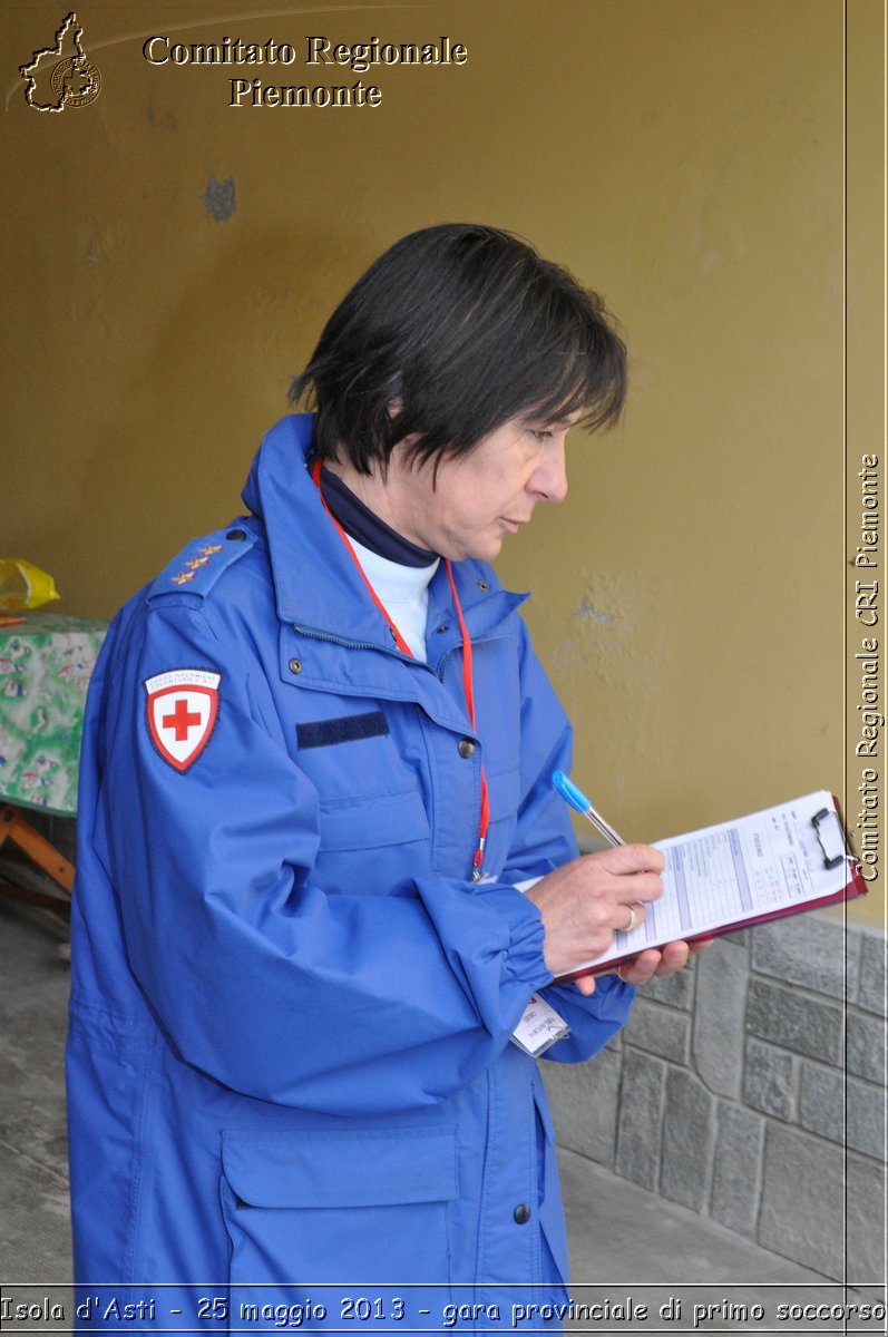 Isola d'Asti - 25 maggio 2013 - gara provinciale di primo soccorso - Croce Rossa Italiana - Comitato Regionale del Piemonte