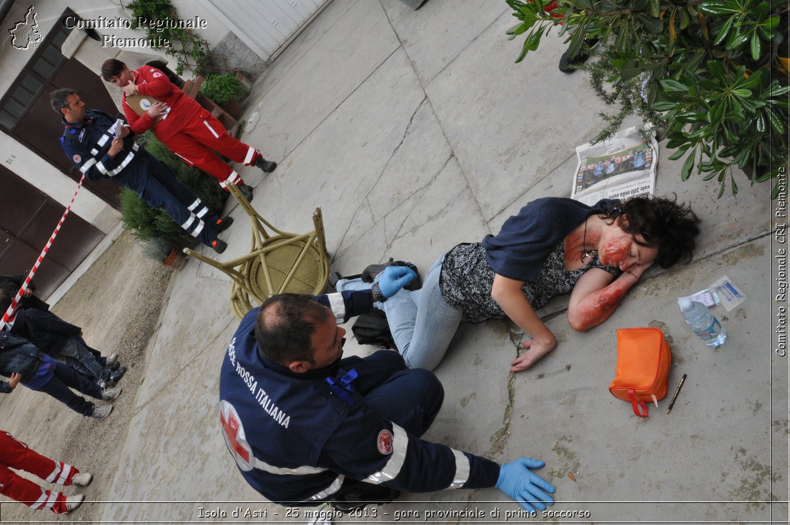 Isola d'Asti - 25 maggio 2013 - gara provinciale di primo soccorso - Croce Rossa Italiana - Comitato Regionale del Piemonte