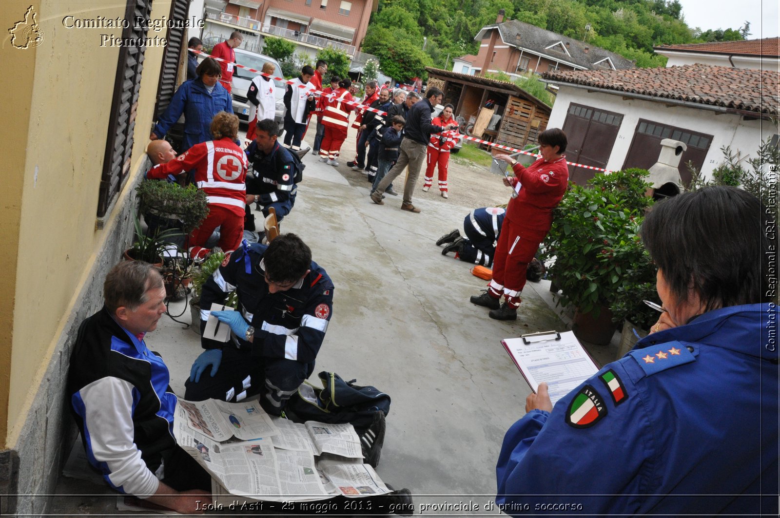 Isola d'Asti - 25 maggio 2013 - gara provinciale di primo soccorso - Croce Rossa Italiana - Comitato Regionale del Piemonte