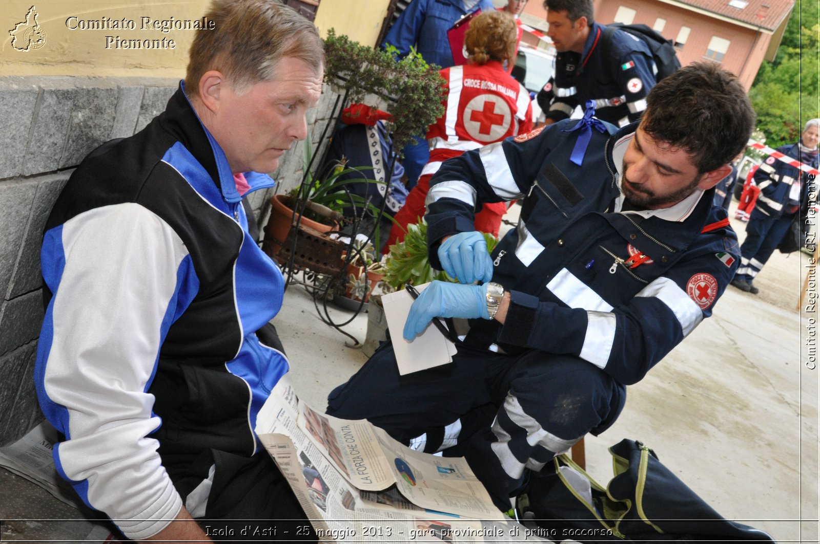 Isola d'Asti - 25 maggio 2013 - gara provinciale di primo soccorso - Croce Rossa Italiana - Comitato Regionale del Piemonte