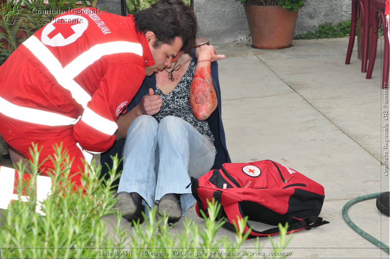 Isola d'Asti - 25 maggio 2013 - gara provinciale di primo soccorso - Croce Rossa Italiana - Comitato Regionale del Piemonte