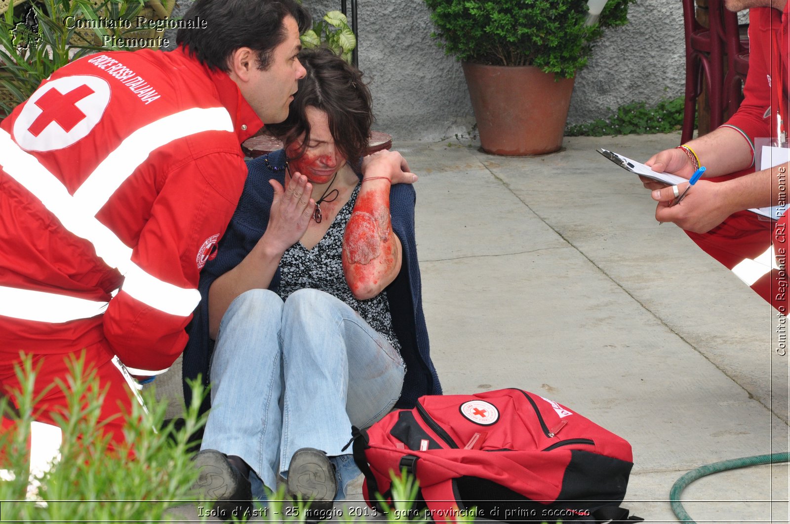 Isola d'Asti - 25 maggio 2013 - gara provinciale di primo soccorso - Croce Rossa Italiana - Comitato Regionale del Piemonte