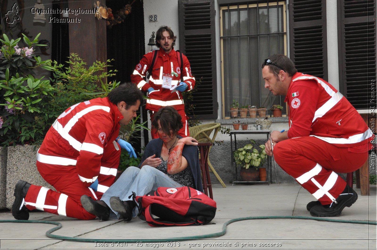 Isola d'Asti - 25 maggio 2013 - gara provinciale di primo soccorso - Croce Rossa Italiana - Comitato Regionale del Piemonte