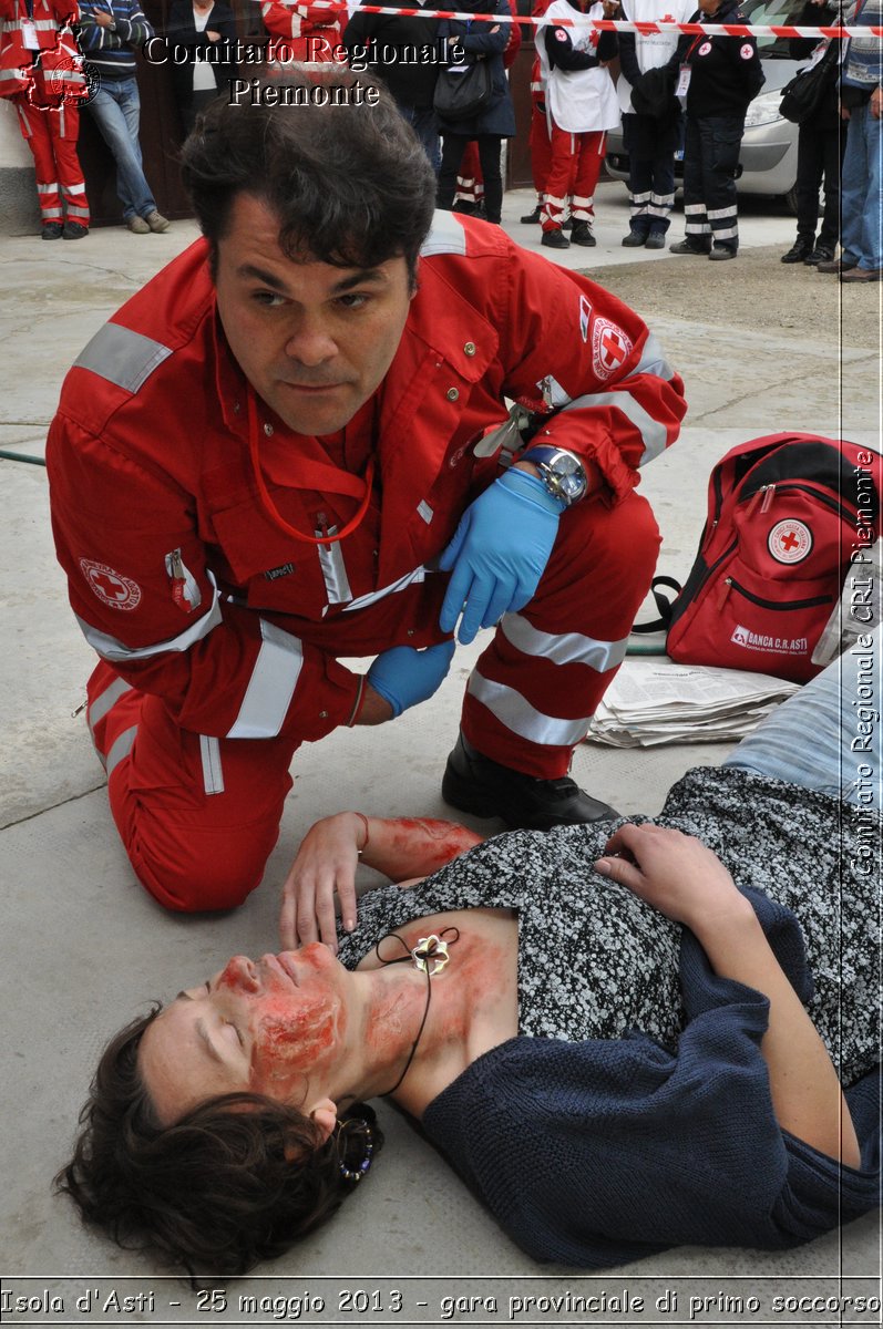 Isola d'Asti - 25 maggio 2013 - gara provinciale di primo soccorso - Croce Rossa Italiana - Comitato Regionale del Piemonte