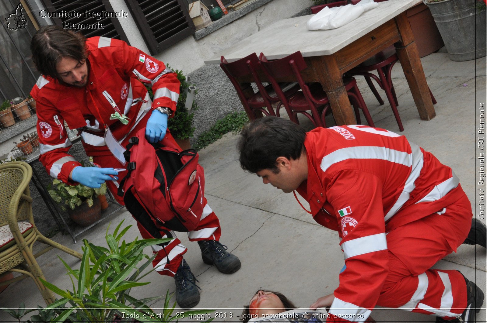 Isola d'Asti - 25 maggio 2013 - gara provinciale di primo soccorso - Croce Rossa Italiana - Comitato Regionale del Piemonte