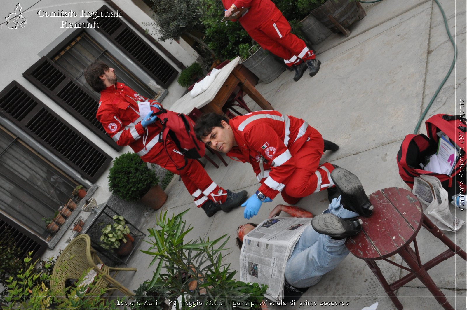 Isola d'Asti - 25 maggio 2013 - gara provinciale di primo soccorso - Croce Rossa Italiana - Comitato Regionale del Piemonte